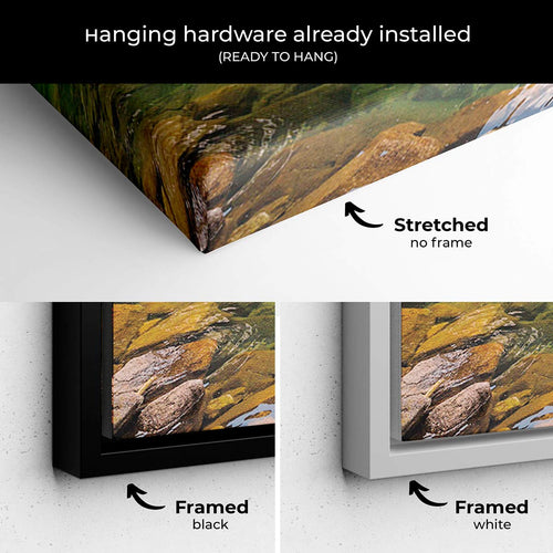 Green Mountain Wall Art Canvas 6419