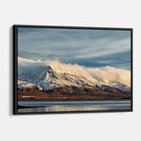 Blue Mountain Lake Wall Art Canvas 3092
