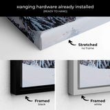 White Mountain Peak Wall Art Canvas 3321