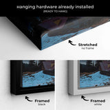 Black Moutain Range Landscape Wall Art Canvas 5630