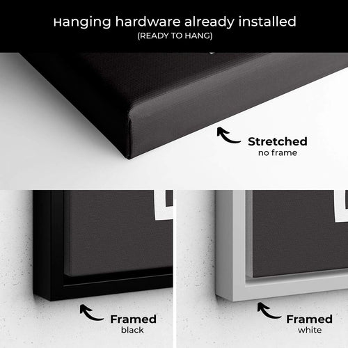 Black Music is Life Wall Art Canvas 2306