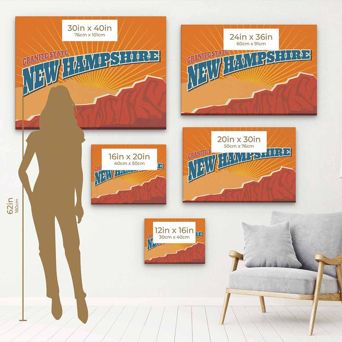 Orange New Hampshire Wall Art Canvas 96_a