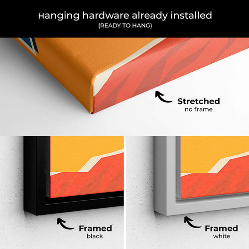 Orange New Hampshire Wall Art Canvas 96_a