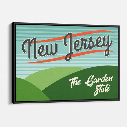 Green New Jersey Wall Art Canvas 96_b