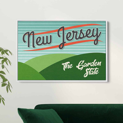 Green New Jersey Wall Art Canvas 96_b