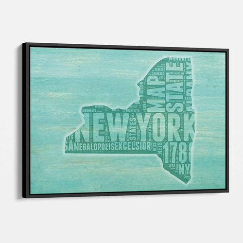 Blue New York Wall Art Canvas 86_b