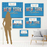 Blue New York Wall Art Canvas 96_c