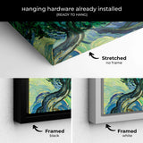 Blue Olive Trees Wall Art Canvas 4892