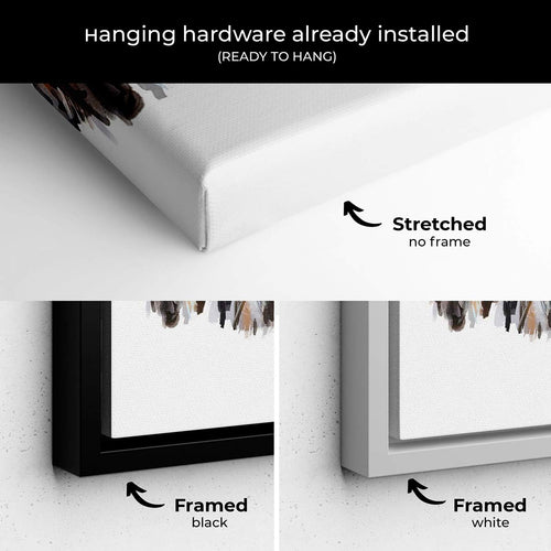 Brown Owl Wall Art Canvas 5056