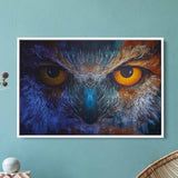 Multi Color Owl Wall Art Canvas 5926