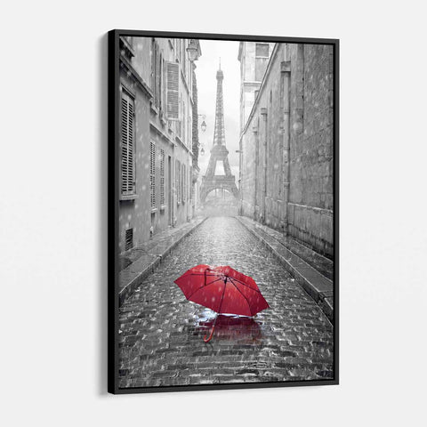 Grey Paris Wall Art Canvas 1909