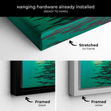 Blue Peaceful Tree Wall Art Canvas 1723