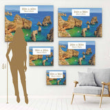 Blue Portugal's Seascape Wall Art Canvas 1198