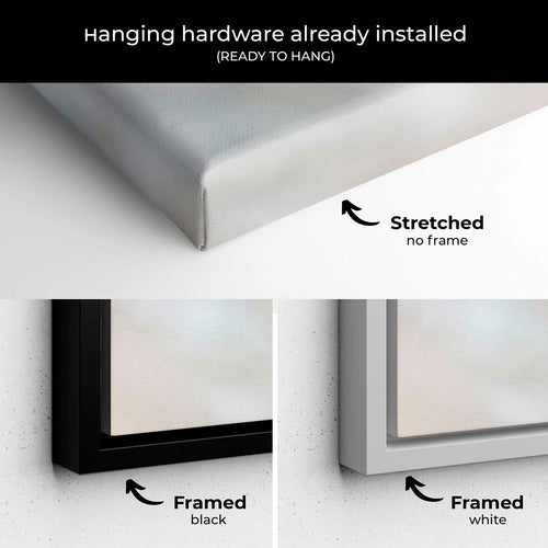 Blue Reindeer Wall Art Canvas 8094