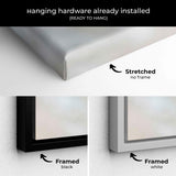 Blue Reindeer Wall Art Canvas 8094