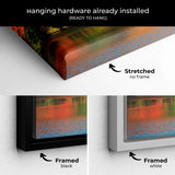 Multi Color River Wall Art Canvas 2210