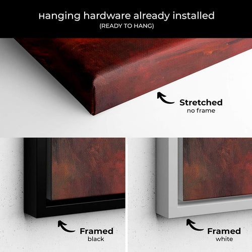 Multi Color Rooster Wall Art Canvas 0669