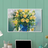 Yellow Roses Wall Art Canvas 9398