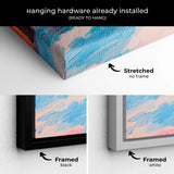 Blue Serenity Seaview Wall Art Canvas 2349