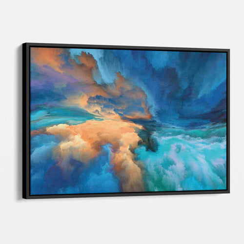 Blue Shades Wall Art Canvas 3398