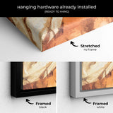 Brown Shamanic Woman Wall Art Canvas 4206