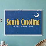Blue South Carolina Wall Art Canvas 22_a