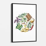 Brown Spice Wall Art Canvas 5970