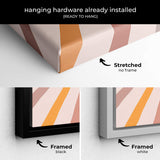 Brown Sun Wall Art Canvas 3168