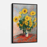 Yellow Sunflowers Wall Art Canvas 0976