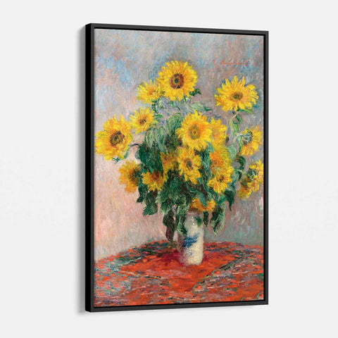 Yellow Sunflowers Wall Art Canvas 0976