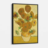 Yellow Sunflowers Wall Art Canvas 4842