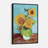 Yellow Sunflowers Wall Art Canvas 8251