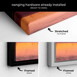 Purple Sunset Wall Art Canvas 9906