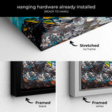 Yellow Sunset at Coast Wall Art Canvas 6236