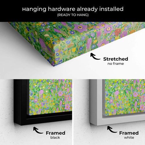 Beige The Kiss Wall Art Canvas 7949