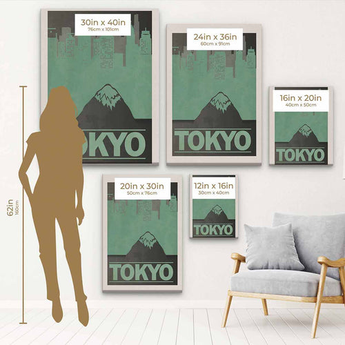 Grey Tokyo Wall Art Canvas 94_d