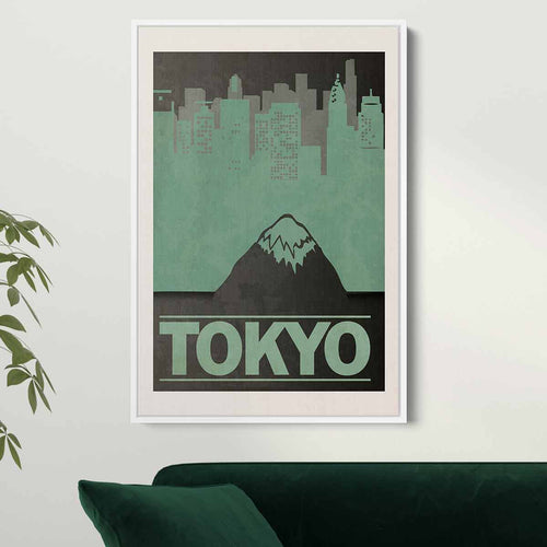 Grey Tokyo Wall Art Canvas 94_d