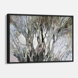 Grey Tree Wall Art Canvas 7686
