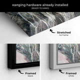 Grey Tree Wall Art Canvas 7686