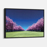Multi Color Trees Wall Art Canvas 8234