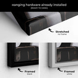 White Typewriter Wall Art Canvas 4742