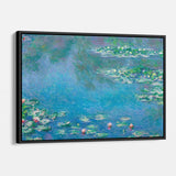 Blue Water Lilies Wall Art Canvas 7294