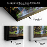 Brown Waterfall Wall Art Canvas 4156