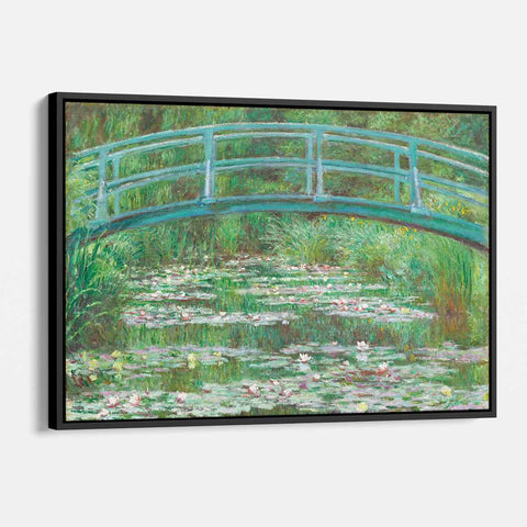 Green Waterlily Wall Art Canvas 7279