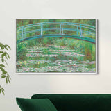 Green Waterlily Wall Art Canvas 7279