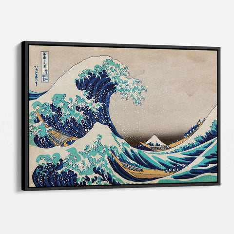 Blue Wave Wall Art Canvas 6278
