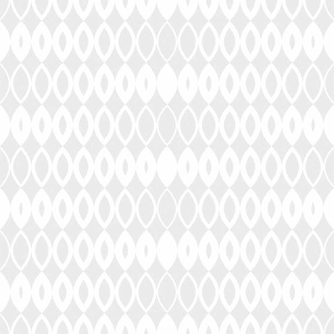 A whimsical woven treatment for your wall, which comes in a convenient peel and stick design! This lovely geometric wallpaper uses gentle geometric shapes in light grey and white to create a weave-like grid. This seamless PVC-free composition can be used as a tactile replacement for plain grey or white walls. It can lend itself to settings ranging from classic to Boho-chic to contemporary.