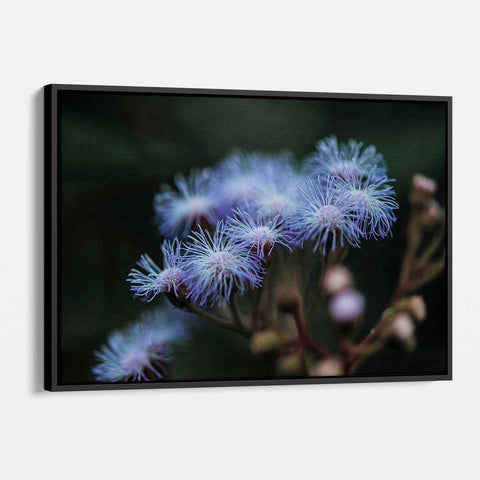 Purple Wildflower Wall Art Canvas 1434