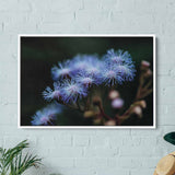 Purple Wildflower Wall Art Canvas 1434