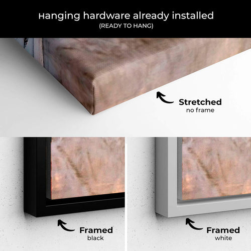 Multi Color Winter River Wall Art Canvas 6173